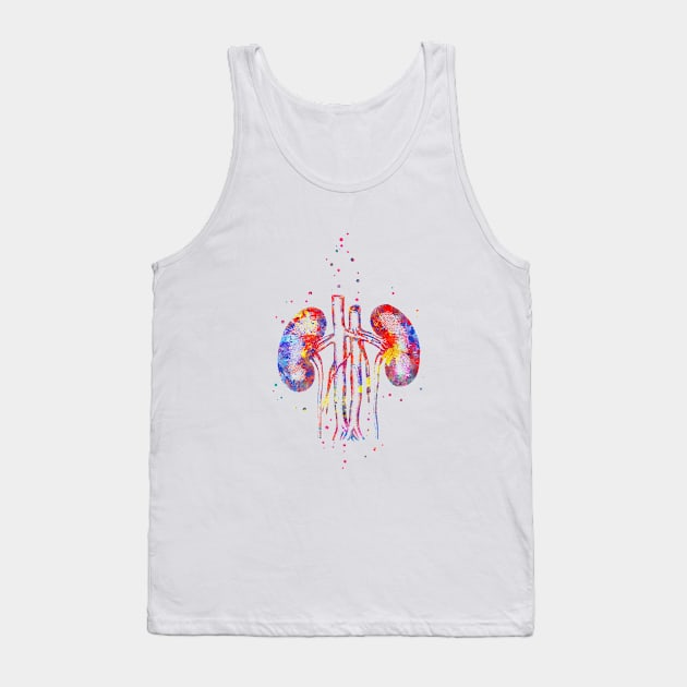 Kidney Tank Top by RosaliArt